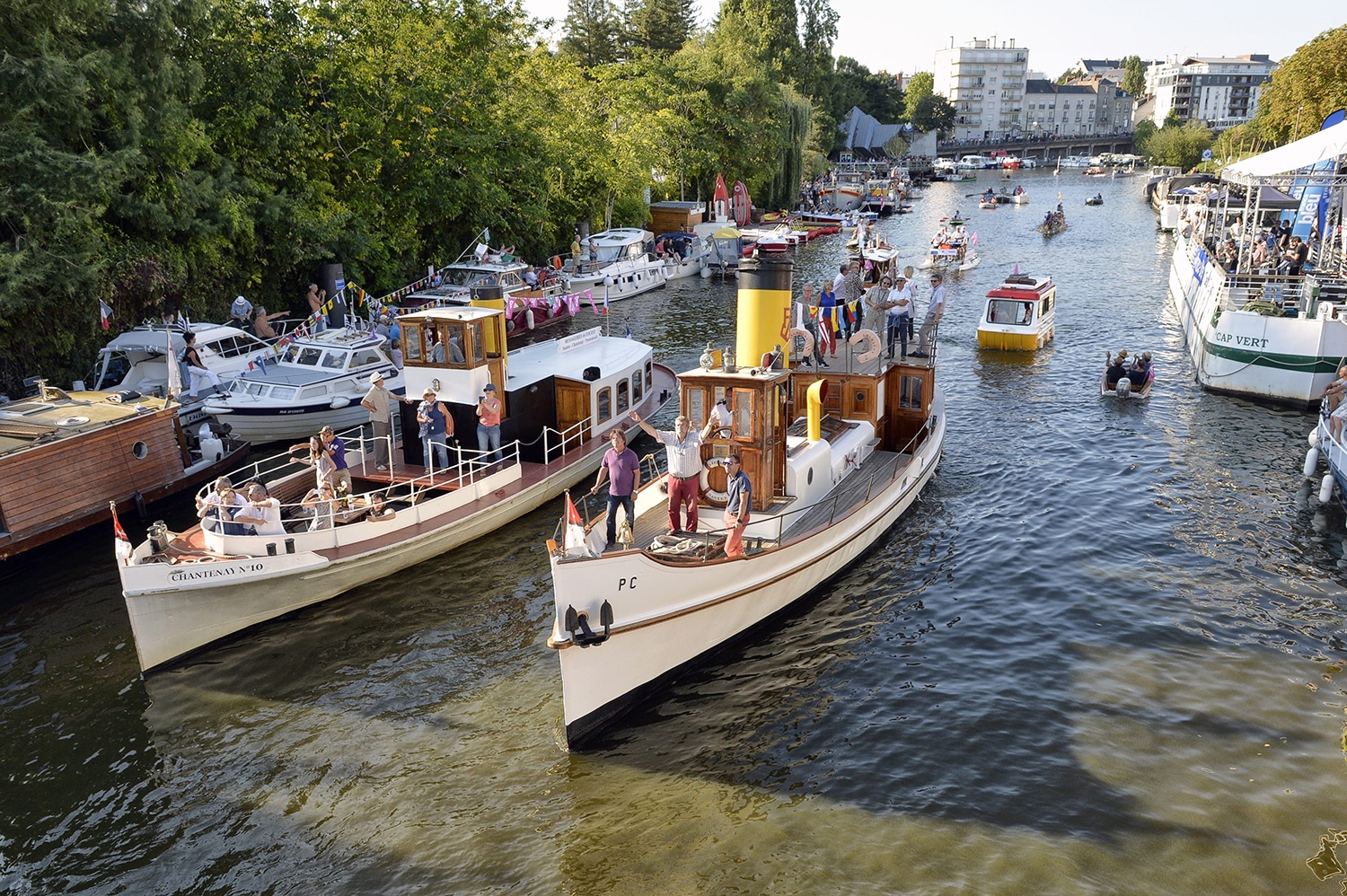 Les Rendez-vous de l'Erdre festival de jazz musique culture parade nautique  Le roquio Léchalas
Le roquio Le Chantenay  patrimoine fluvial belle plaisance  nautisme nautique  île de Versailles